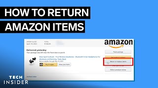 How To Return Amazon Items [upl. by Irah]