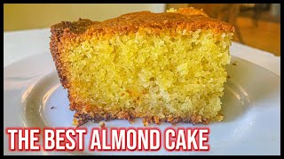 Best Almond Cake Recipe  Quick Almond Cake [upl. by Flossie]