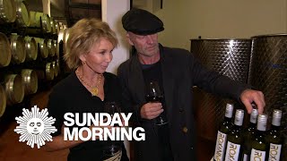 Sting and Trudie Styler at home in Tuscany [upl. by Halihs]