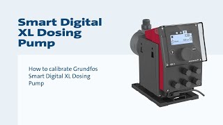 How to calibrate Grundfos Smart Digital XL Dosing Pump [upl. by Eldin]