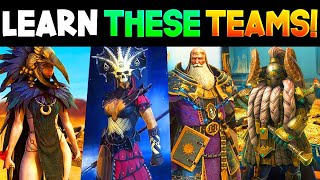 HOW TO BUILD AN OP ARENA TEAM MidEnd Game  RAID Shadow Legends [upl. by Wobniar]