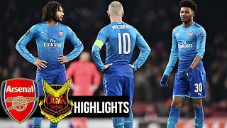 Arsenal vs Östersunds 12 All Goals amp Highlights Europa League 22022018 HD [upl. by Peery]