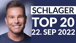 Schlager Charts Top 20  22 September 2022 [upl. by Afihtan]