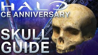 Halo CE Anniversary  Skull Location Guide [upl. by Aelram]