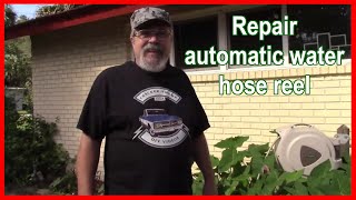 How to repair Automatic hose reel funny [upl. by Gorey]