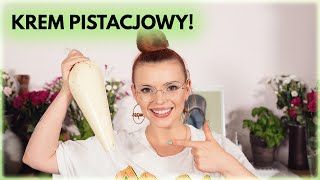 Przepis na KREM PISTACJOWY 🍰 Idealny do tortu  Sugarlady [upl. by Troc699]