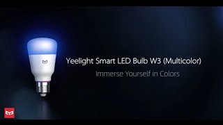 What is Yeelight Smart LED Bulb W3 Multicolor？ [upl. by Hak81]