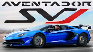 800000 INSANITY Lamborghini Aventador SVJ Roadster Review [upl. by Esineg]