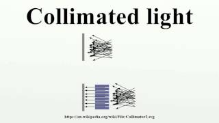 Collimated light [upl. by Intirb]