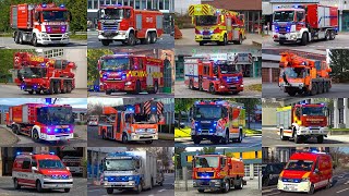 BEST OF EINSATZFAHRTEN 2020  Firescue112 [upl. by Eehsar]