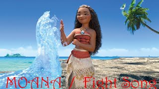 DISNEY MOANA  Fight Song Lyrics [upl. by Janet]