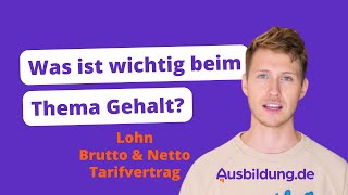 Gehalt in der Ausbildung – alle Infos [upl. by Renrut]