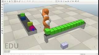 VREP Tutorial Inverse Kinematics  Part 12 [upl. by Ludba]