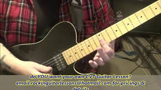 The Power Station Some Like It Hot Guitar Lesson  Tutorial [upl. by Tailor116]