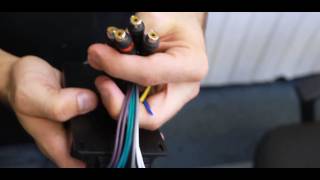 How to Hook Up Amplifier to Car Stereo  Car Audio [upl. by Abshier32]