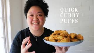 QUICK CURRY PUFFS RECIPE [upl. by Mureil]