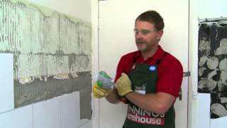 How To Remove Tiles  DIY At Bunnings [upl. by Rehpotsyrk]