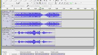 tuto audacity 1augmenter ou diminuer le son dune musique ou dun son [upl. by Ayyidas]