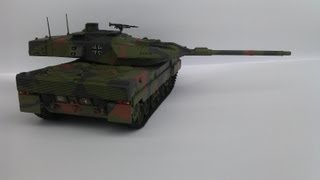 Building Leopard 2A6EX  Hobby Boss 135 scale [upl. by Robbins]