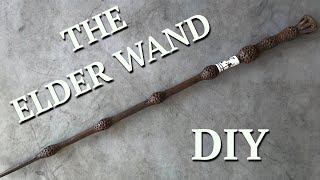 The Elder Wand  Tutorial  DIY  Harry Potter [upl. by Nolyarb]