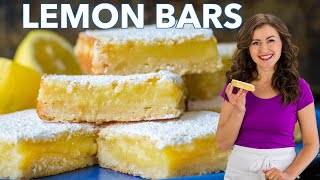 How To Make Classic LEMON BARS  Easy Recipe [upl. by Ivatts]