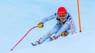 360° Video Südtirol Gran Risa slope  FIS Ski World Cup Giant Slalom Alta Badia [upl. by Eldon]