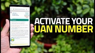 How to Activate Your UAN Number in 2019 [upl. by Richie]