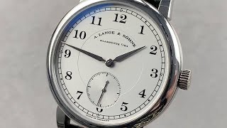 A Lange amp Sohne 1815 Limited Edition 233025 A Lange amp Sohne Watch Review [upl. by Estevan]