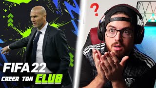 COMMENT CRÉER UN CLUB SUR FIFA 22 EN MODE CLUB PRO [upl. by Henley]