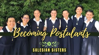 BECOMING POSTULANTS  Salesian Sisters West Vocations [upl. by Ajad675]