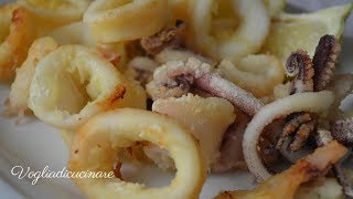 Anelli di calamari al forno [upl. by Tratner]