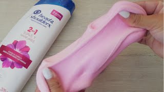 Hacer SLIME CON SHAMPOO fácil  probando recetas de mis suscriptores SIN BÓRAX [upl. by Wsan932]