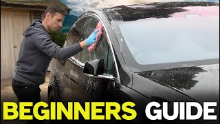 HOW TO WASH A CAR FOR BEGINNERS [upl. by Alah]