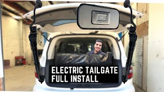 Electric Tailgate Install  Nissan Patrol Y62  DIY [upl. by Mehitable]