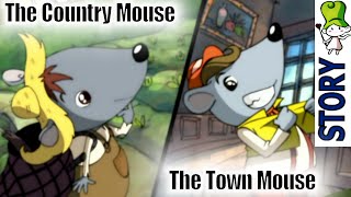 The Town Mouse and the Country Mouse  Bedtime Story BedtimeStoryTV [upl. by Atilrak]