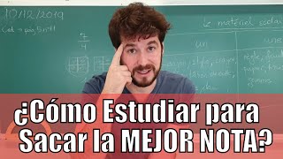 Cómo Estudiar Rápido y Bien para Un Examen  Saca la Mejor Nota para Aprobar Fácil Exámenes Test Día [upl. by Jacobson]