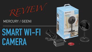 Smart WiFi Indoor Camera by Merkury  Geeni [upl. by Zachary]