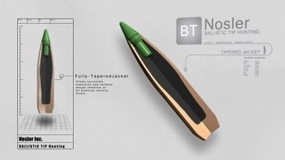 Noslers Ballistic Tip Hunting Bullet [upl. by Ahsikahs463]