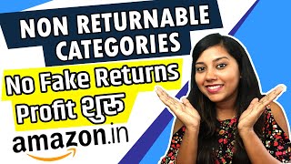 Amazon Seller 👉 Non Returnable Products to Sell on Amazon 2021  Non Returnable Items on Amazon [upl. by Scoter]