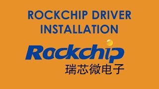 How to install Rockchip Driver [upl. by Lateehs816]