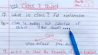 Class and Object in Java  Learn Coding [upl. by Salome233]