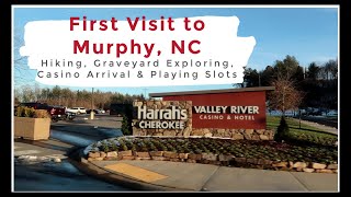 Harrahs Cherokee Valley River Casino amp Hotel Arrival amp Room Tour  Exploring Murphy NC [upl. by Murrell]