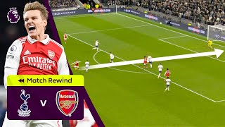 Spurs vs Arsenal  OG amp Ødegaard Long Range Goal  Premier League Highlights [upl. by Idalia151]