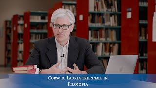 Filosofia  Presentazione del Corso di laurea triennale [upl. by Odnalor949]