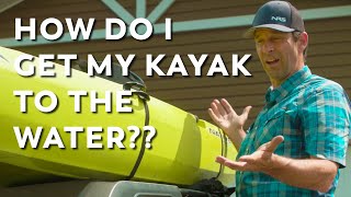 How to Transport a Kayak  Kayaking for Beginners [upl. by Ravel]