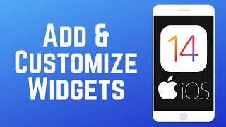 How to Add and Customize Widgets on iOS 14 [upl. by Zennie610]