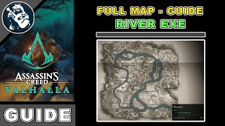 River Exe Map Complete Guide for Assassins Creed Valhalla River Raids Maps 1 [upl. by Settera]