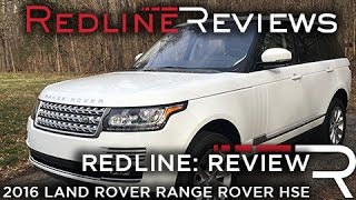 2016 Land Rover Range Rover HSE  Redline Review [upl. by Ecyal352]