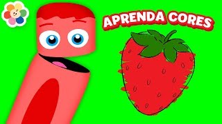 Desenhos Educativos Para Crianças  Aprenda Cores  Videos Educativos Infantil 2 Anos  BabyFirst [upl. by Ithnan]