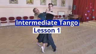 Intermediate Tango  Five Step [upl. by Cyd519]